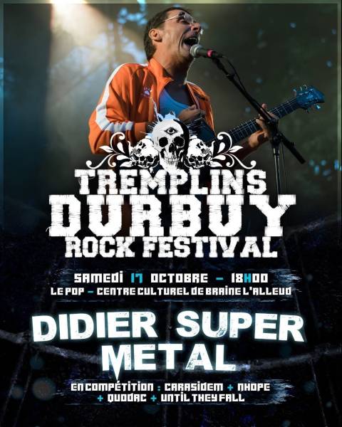 Didier Super Metal au Pop de Braine L'Alleud