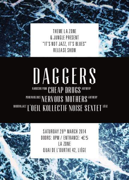 Concours : Des vinyles de Daggers et des places pour la release party — Shoot Me Again