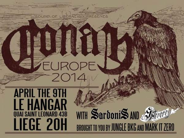 Concours : Des places pour Conan à Liège — Shoot Me Again