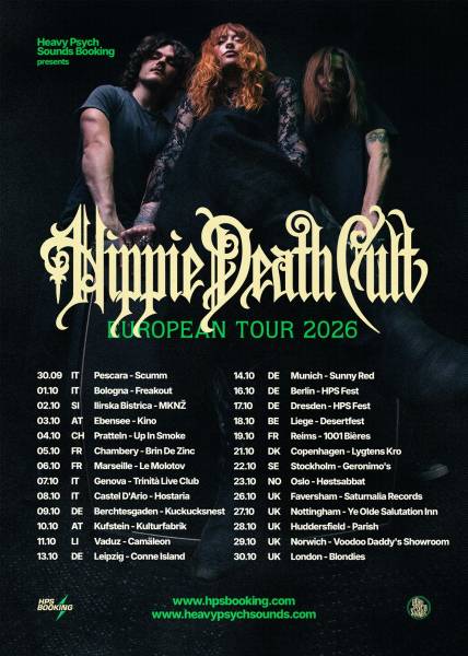 Nouveau single pour Hippie Death Cult