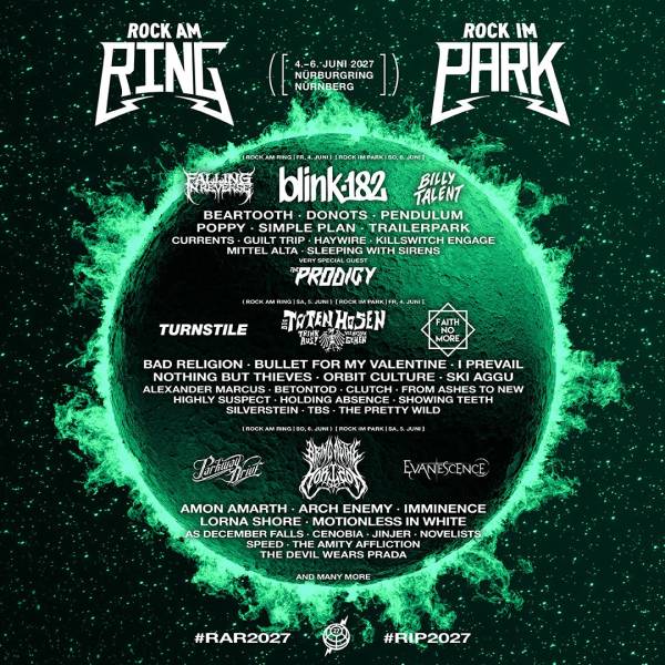Nouveaux noms pour le Rock am Ring