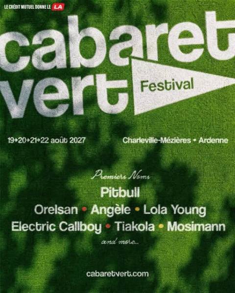 Premiers noms pour le Cabaret Vert