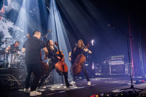Apocalyptica à Bruxelles (Ancienne Belgique), le 29-01-2023, par Jürgen Bruynooghe — 17 sur 31