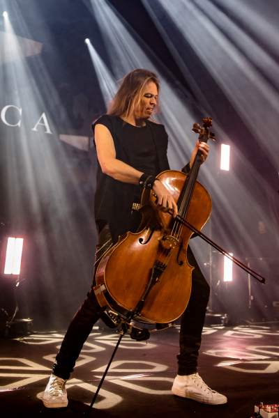 Apocalyptica à Bruxelles (Ancienne Belgique), le 29-01-2023, par Jürgen Bruynooghe — 2 sur 31