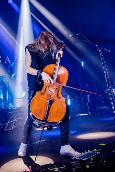Apocalyptica à Bruxelles (Ancienne Belgique), le 29-01-2023, par Jürgen Bruynooghe — 21 sur 31