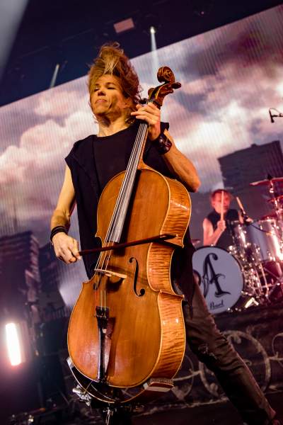 Apocalyptica à Bruxelles (Ancienne Belgique), le 29-01-2023, par Jürgen Bruynooghe — 27 sur 31