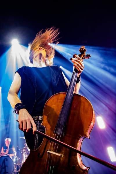 Apocalyptica à Bruxelles (Ancienne Belgique), le 29-01-2023, par Jürgen Bruynooghe — 29 sur 31