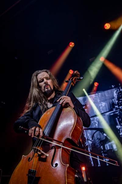 Apocalyptica à Bruxelles (Ancienne Belgique), le 29-01-2023, par Jürgen Bruynooghe — 8 sur 31
