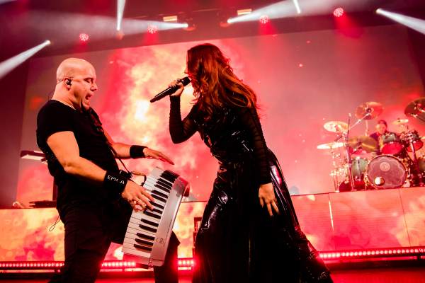 Epica à Bruxelles (Ancienne Belgique), le 29-01-2023, par Jürgen Bruynooghe — 36 sur 42