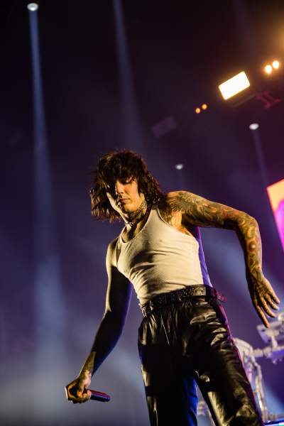 Bring Me the Horizon à Anvers (Lotto Arena), le 28-02-2023, par Jürgen Bruynooghe — 46 sur 49
