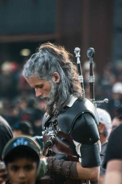 Hellfestivaliers à Clisson (Hellfest Open Air), le 18-06-2023, par Nicolas Lambinet — 18 sur 37
