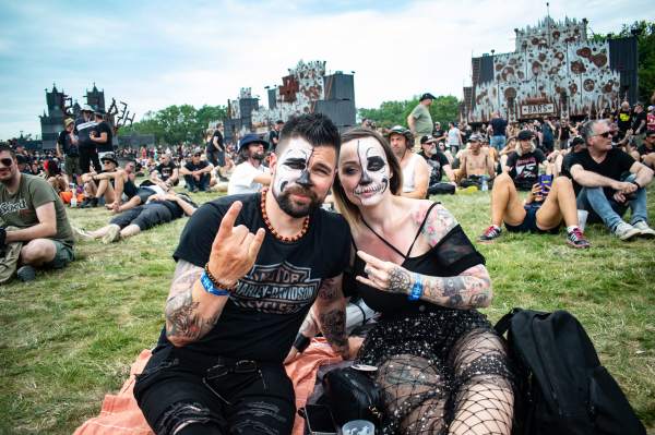 Hellfestivaliers à Clisson (Hellfest Open Air), le 18-06-2023, par Nicolas Lambinet — 32 sur 37