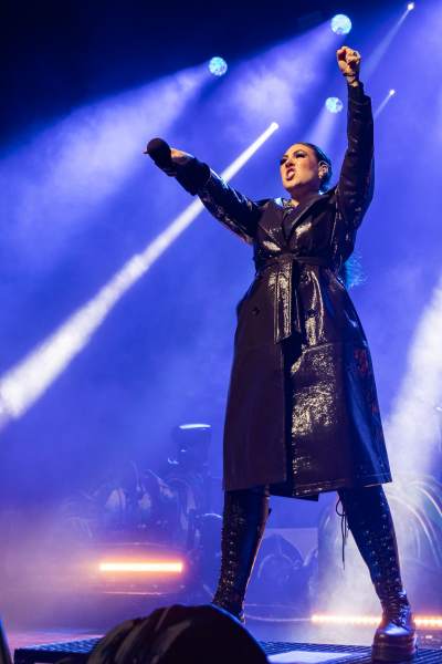 Amaranthe à Bruxelles (Ancienne Belgique), le 17-03-2024, par Jürgen Bruynooghe — 16 sur 42