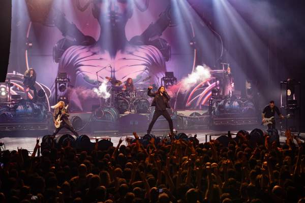 Amaranthe à Bruxelles (Ancienne Belgique), le 17-03-2024, par Jürgen Bruynooghe — 40 sur 42
