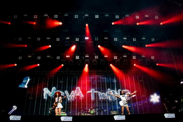 Nova Twins à Lokeren (Lokerse Feesten), le 06-08-2024, par Nicolas Lambinet — 15 sur 19