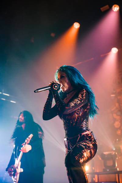 Arch Enemy à Bruxelles (Ancienne Belgique), le 04-11-2025, par Jürgen Bruynooghe — 10 sur 39