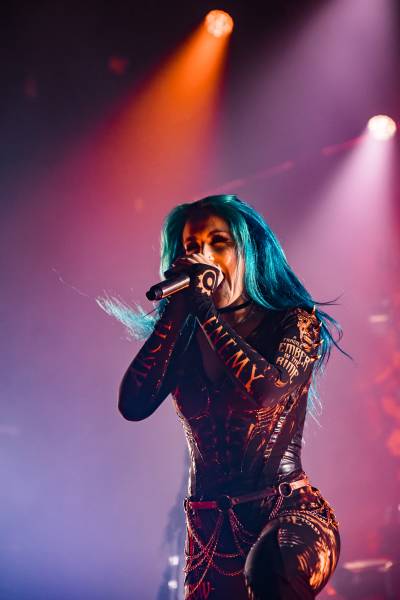 Arch Enemy à Bruxelles (Ancienne Belgique), le 04-11-2025, par Jürgen Bruynooghe — 11 sur 39