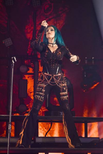 Arch Enemy à Bruxelles (Ancienne Belgique), le 04-11-2025, par Jürgen Bruynooghe — 19 sur 39