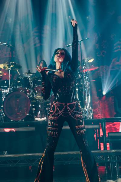 Arch Enemy à Bruxelles (Ancienne Belgique), le 04-11-2025, par Jürgen Bruynooghe — 28 sur 39